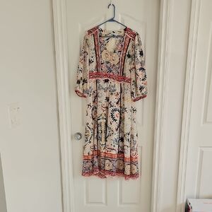 Floral Multicolor OverDress/Blouse